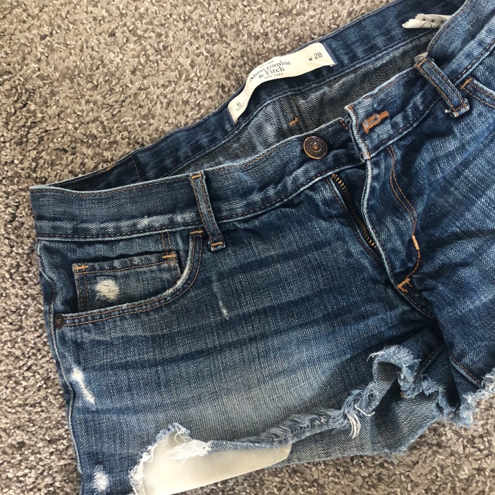 Abercrombie jean shorts